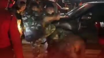 TNI Hadang Konvoi dan Sweeping Bendera Bulan Bintang, Sejumlah Warga Luka-luka