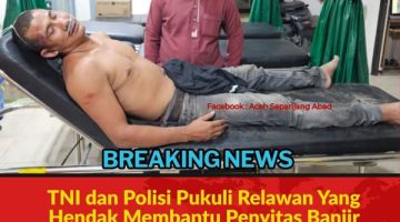 Relawan Kemanusiaan Mengaku Dipukul Aparat Saat Hendak Menyalurkan Bantuan Banjir ke Aceh Tamiang