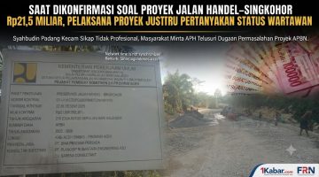 Syahbudin Padang Kecam Sikap Tidak Profesional, Masyarakat Minta APH Telusuri Dugaan Permasalahan Proyek APBN