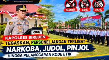 Menjaga Kepercayaan Publik Menjadi Tanggung Jawab Bersama, Kapolres Bireuen Tekankan Integritas Seluruh Personel